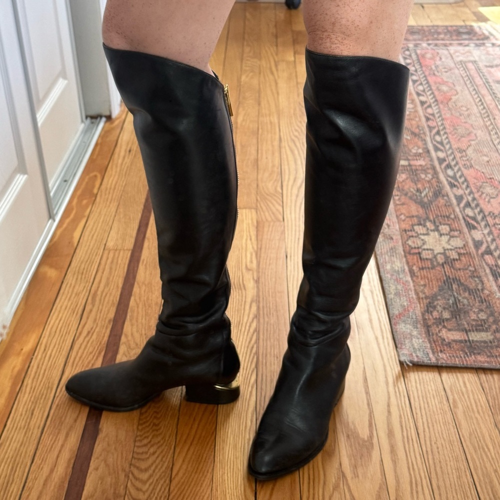 Alexander Wang Sigrid Boots with Gold